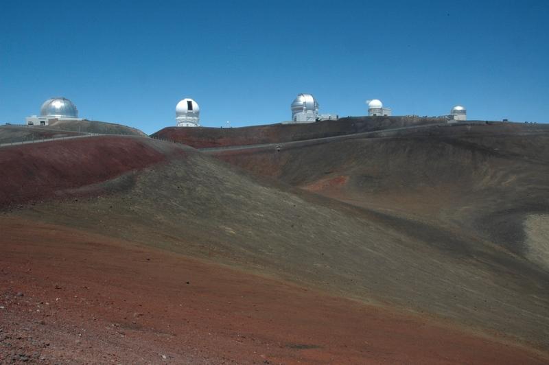 Telescopes atop Mauna Kea