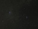 M 6 Butterfly Cluster (NGC6405) and M7 (NGC6475) Ptolemy's Cluster
